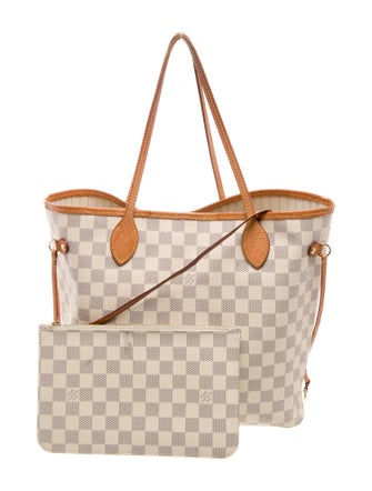 Louis Vuitton Damier Azur Neverfull w/Pouch MM