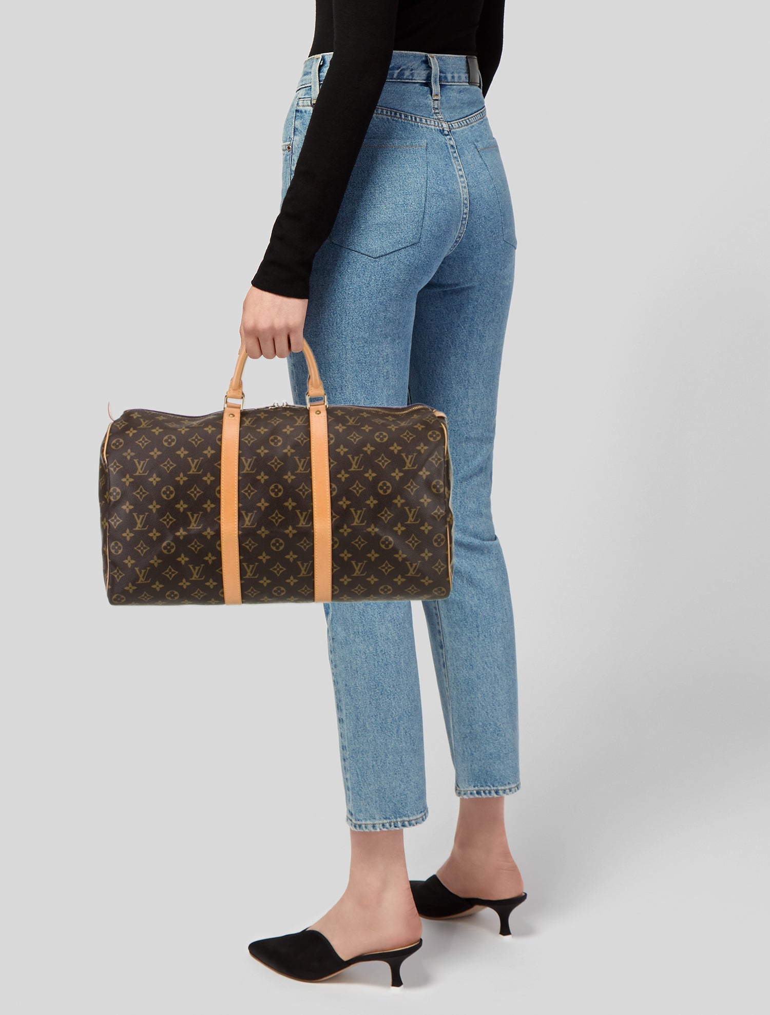 Louis Vuitton LV Monogram Keepall 50 Vintage