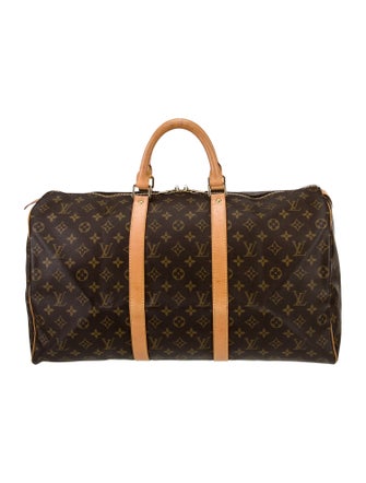 Louis Vuitton LV Monogram Keepall 50 Vintage