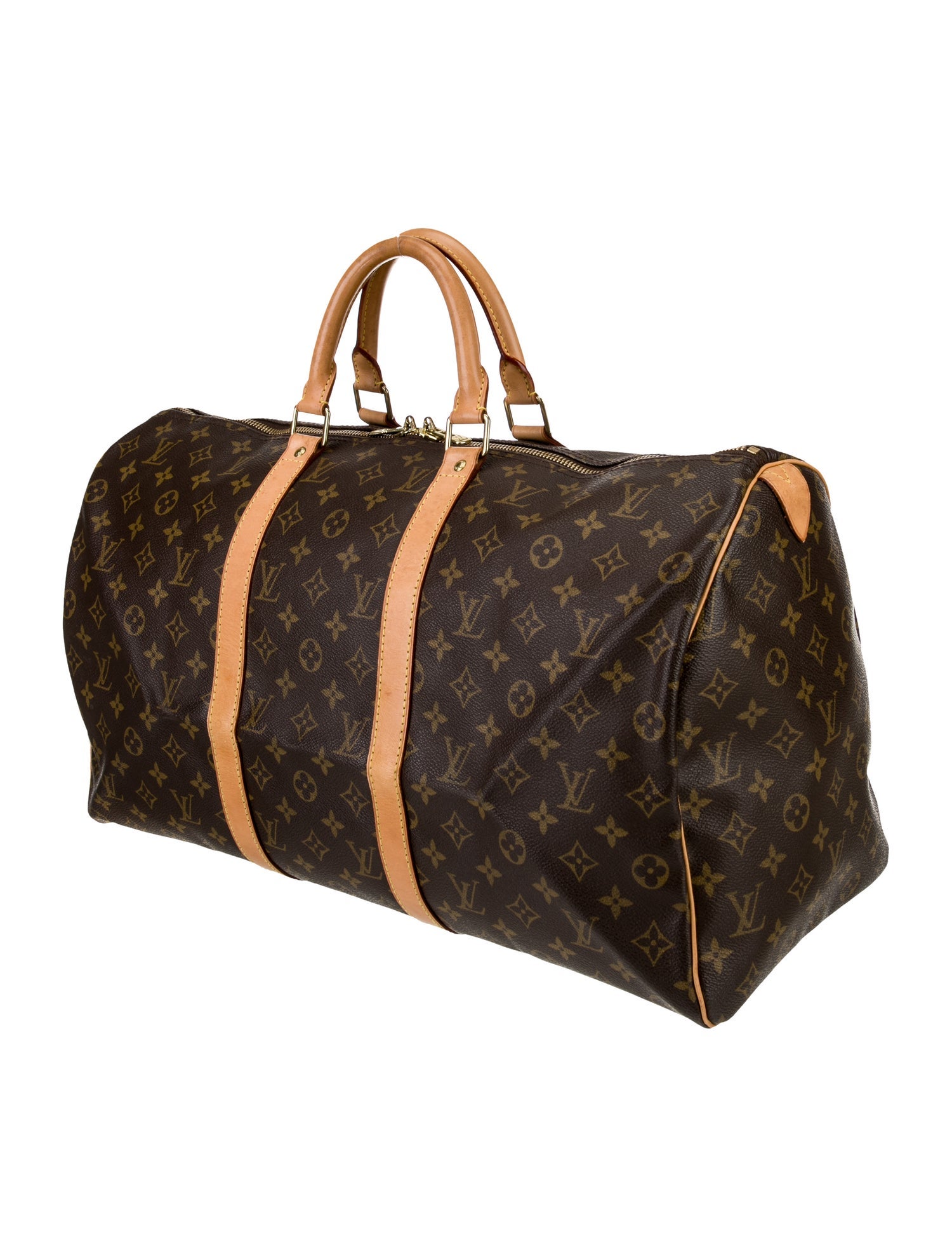 Louis Vuitton LV Monogram Keepall 50 Vintage