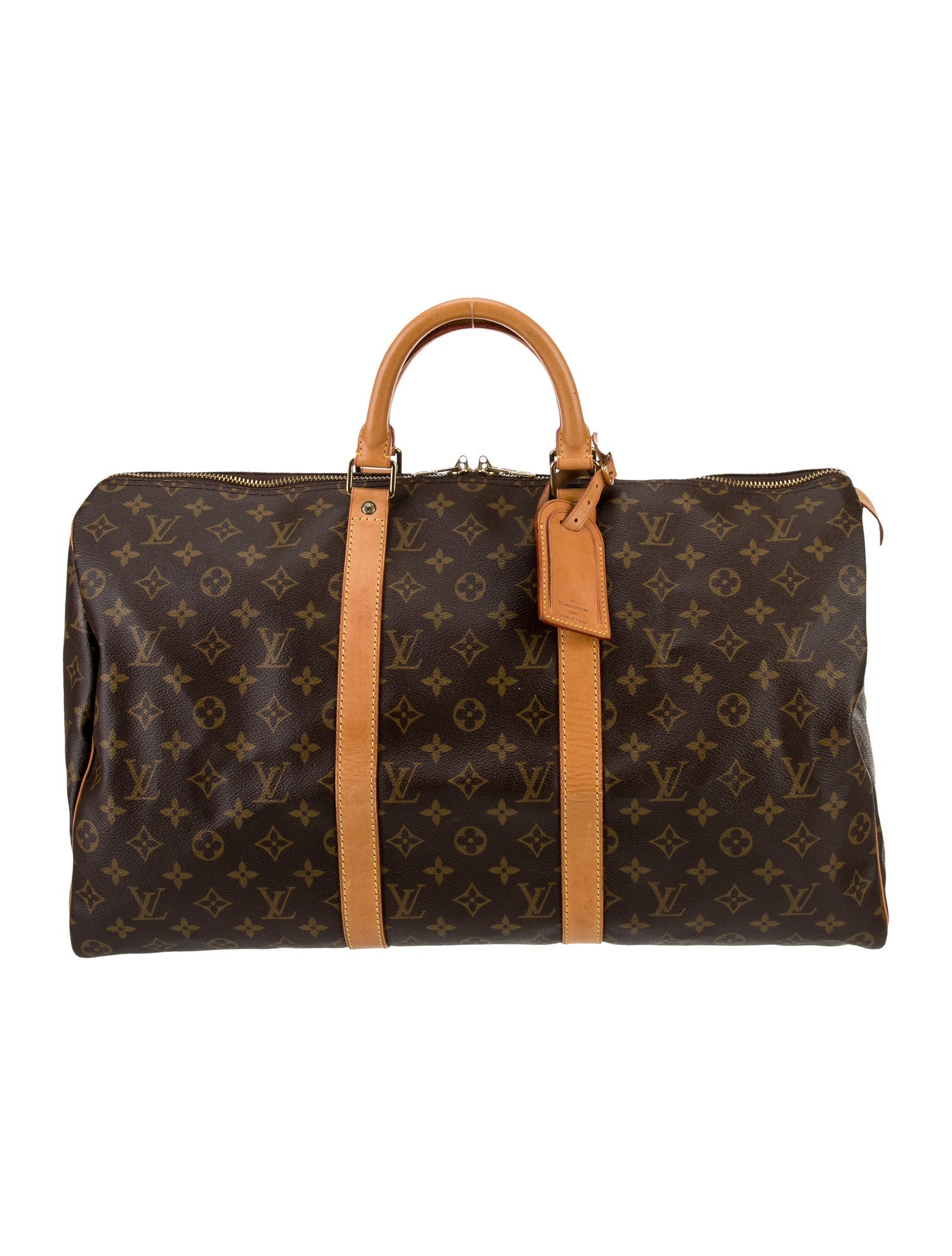 Louis Vuitton LV Monogram Weekender Bag 50 Vintage