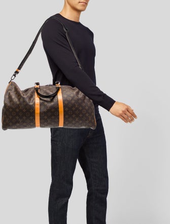 Louis Vuitton Keepall Bandoulière 55 Duffle Bag