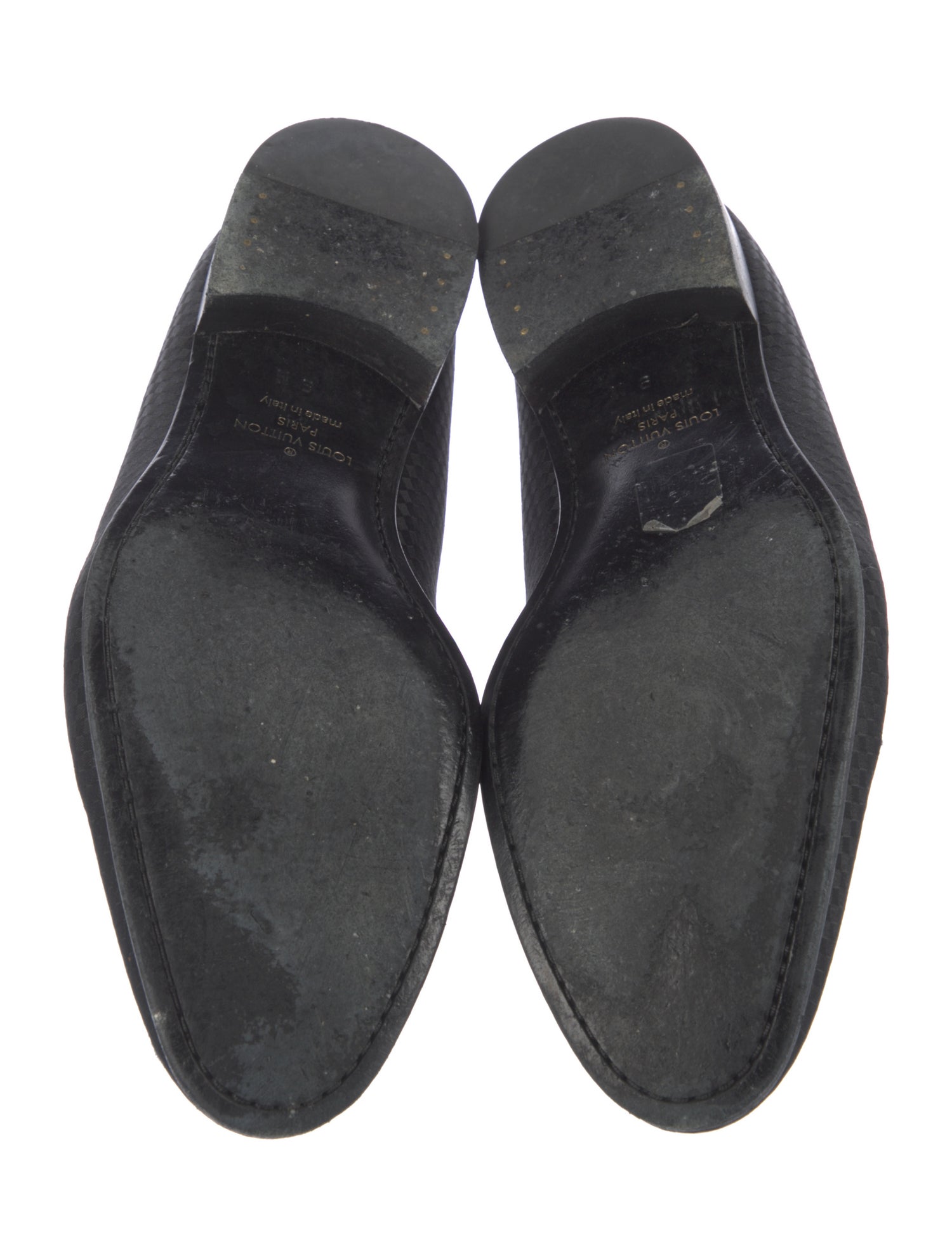 Louis Vuitton Satin Loafers