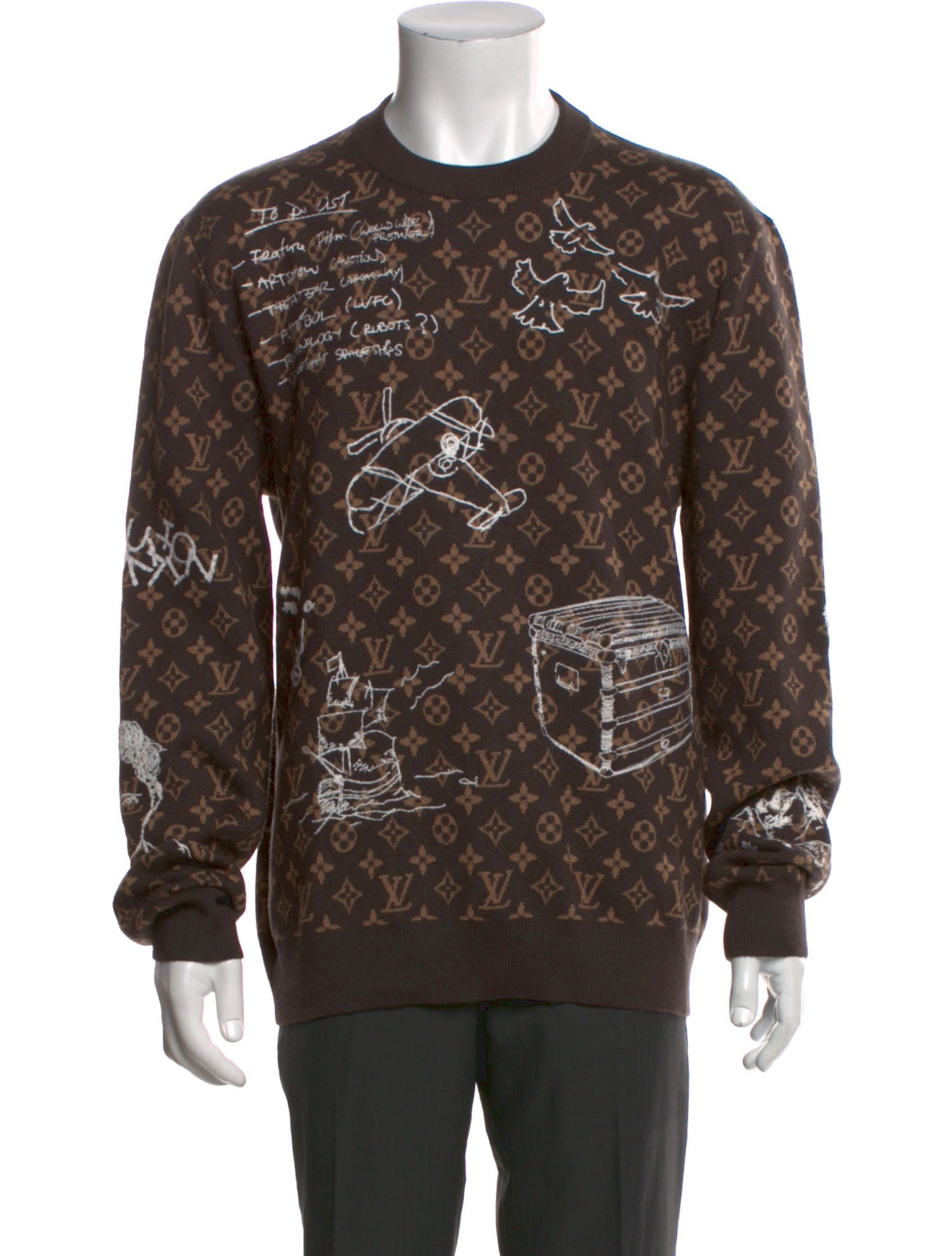 Louis Vuitton 2023 LV Monogram Pullover