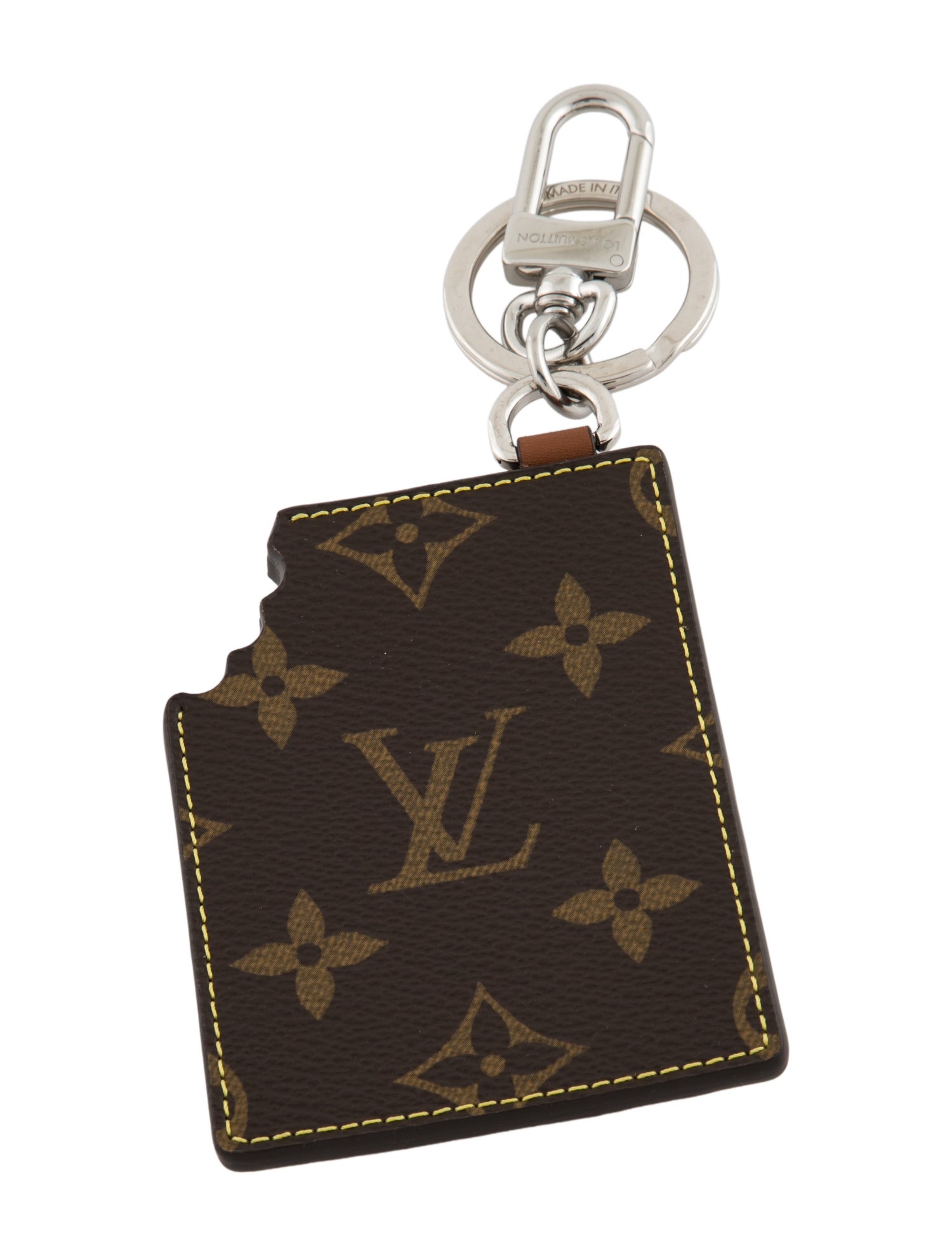 Louis Vuitton LV Chocolate Bar Bag Charm Keychain