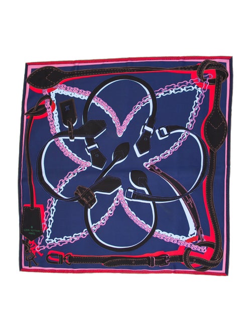 Louis Vuitton Silk Printed Scarf