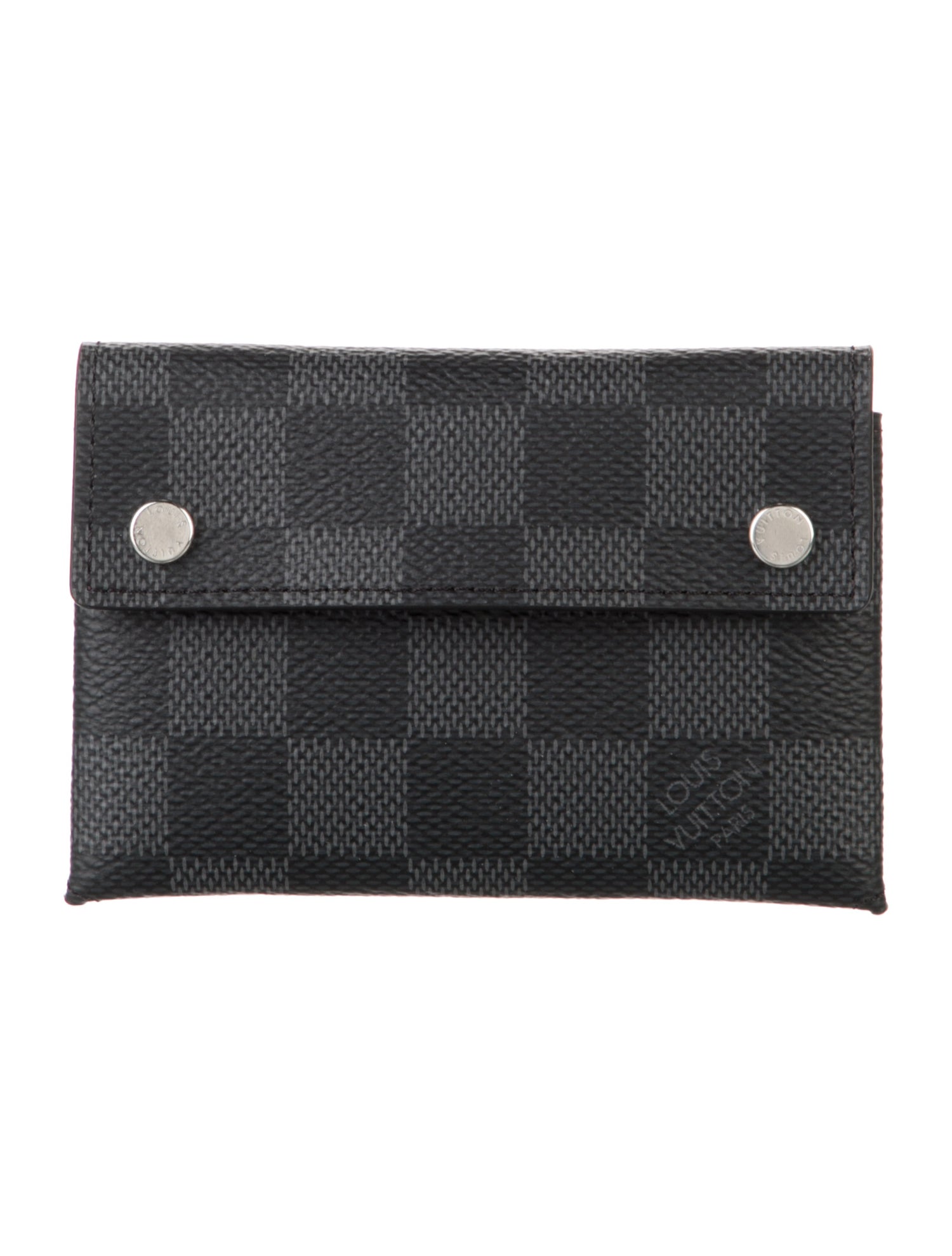 Louis Vuitton Damier Graphite Pattern Coated Canvas Key Holder