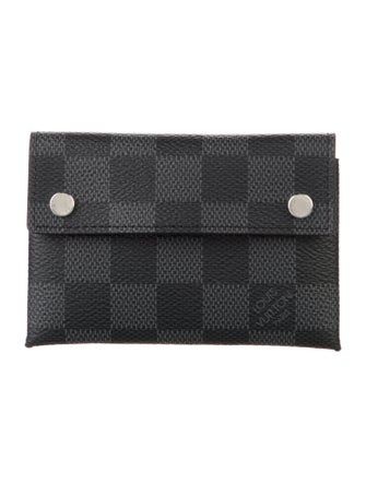 Louis Vuitton Damier Graphite Pattern Coated Canvas Key Holder