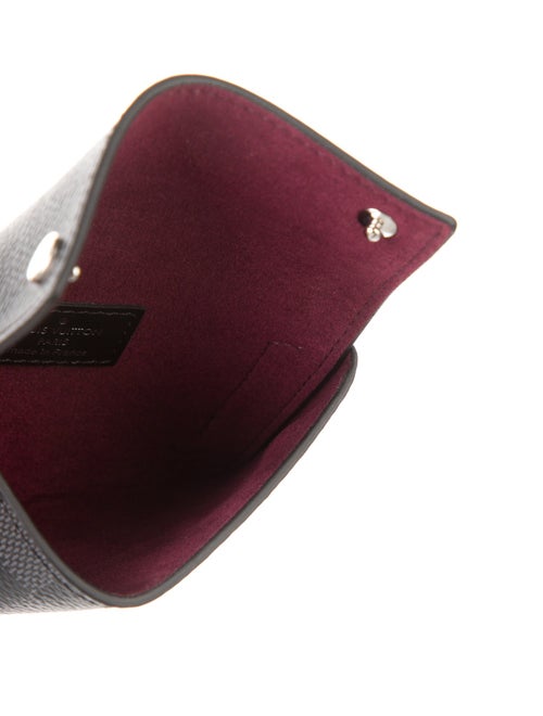 Louis Vuitton Damier Graphite Pattern Coated Canvas Key Holder