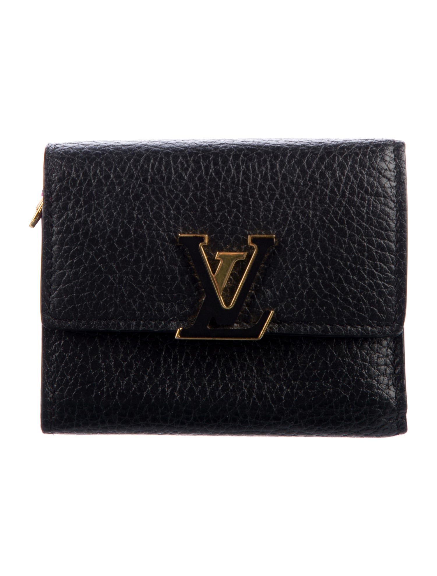 Louis Vuitton Leather Capucines XS Wallet