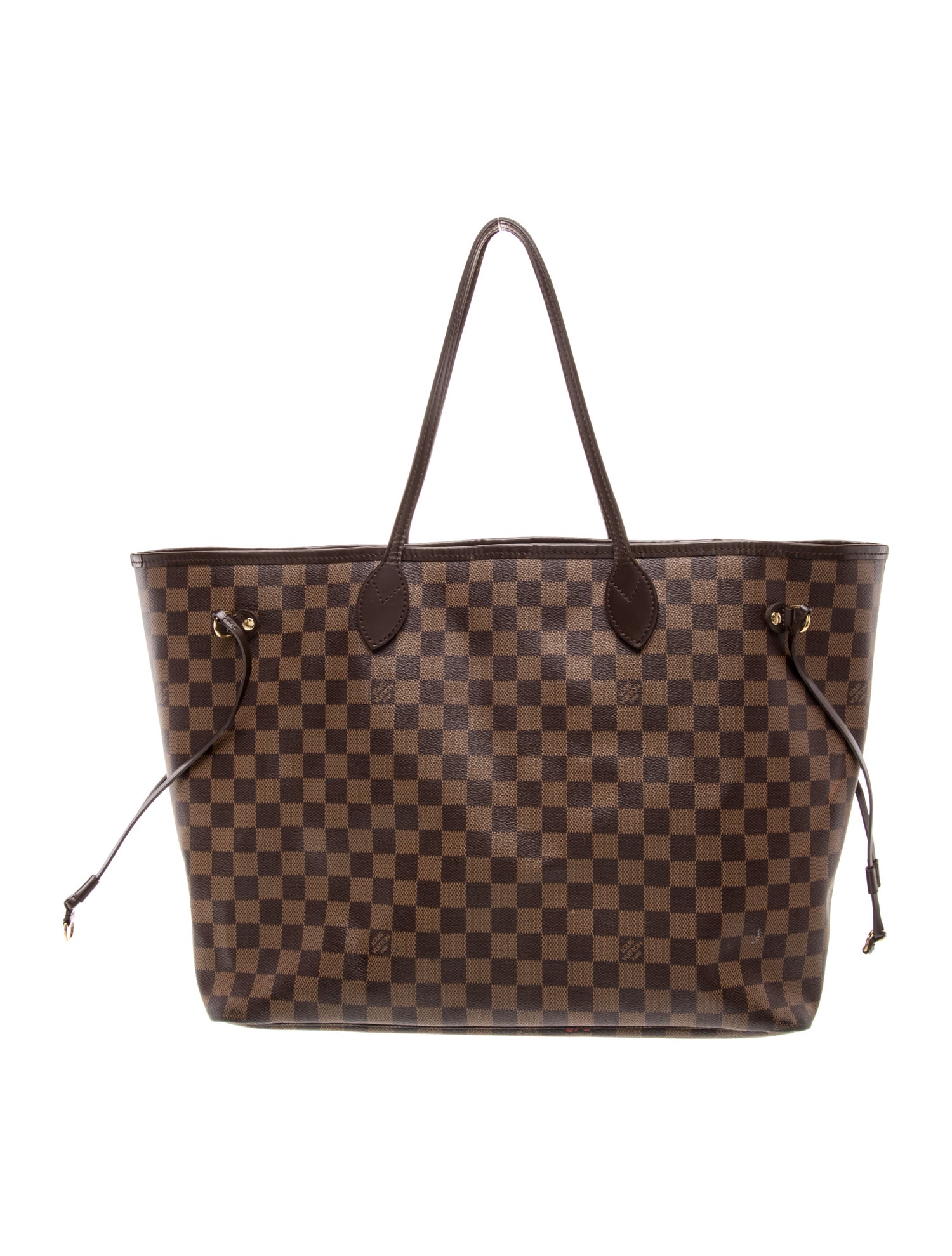Louis Vuitton Damier Ebene Neverfull w/Pouch GM