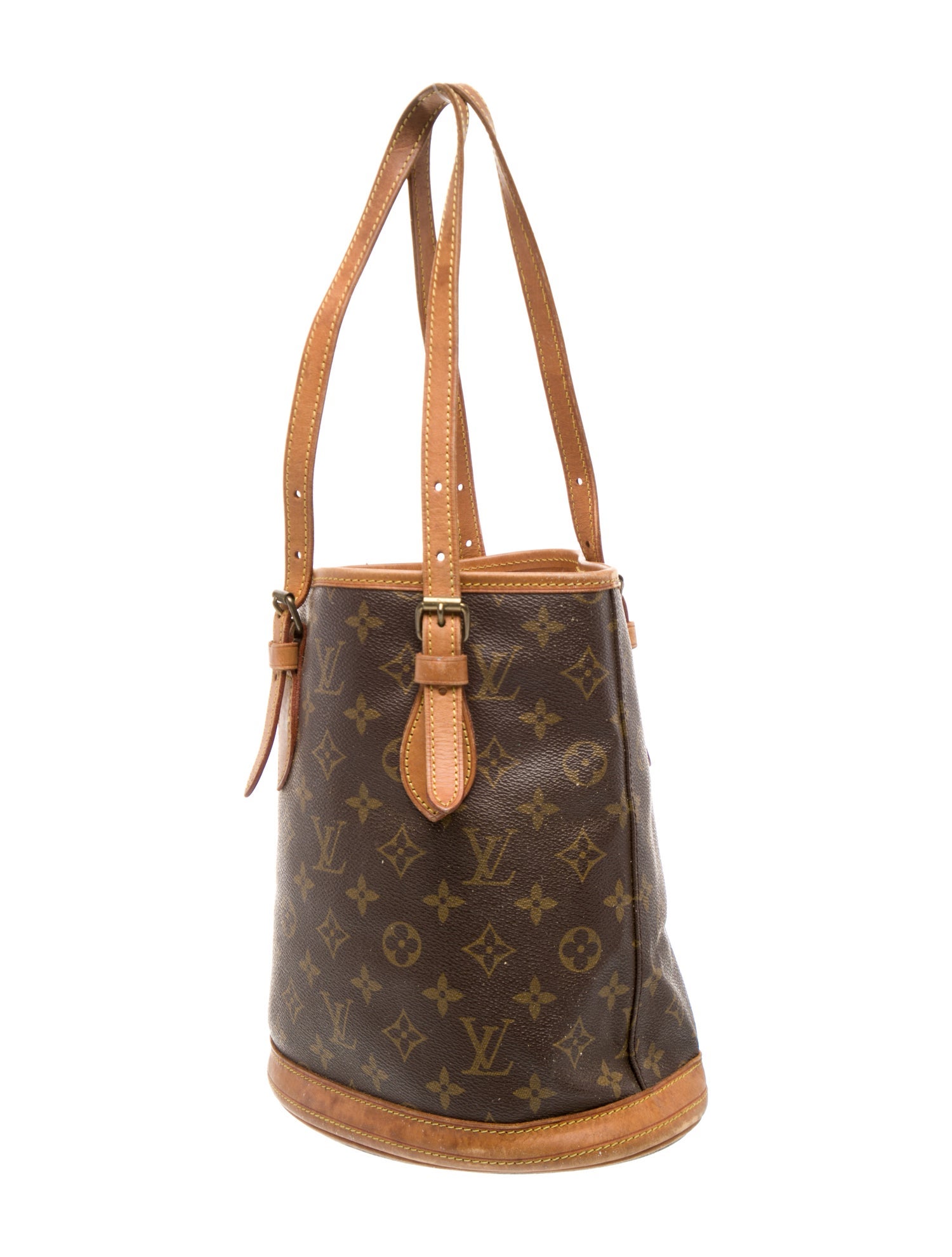 Louis Vuitton LV Monogram Petit Bucket Petit