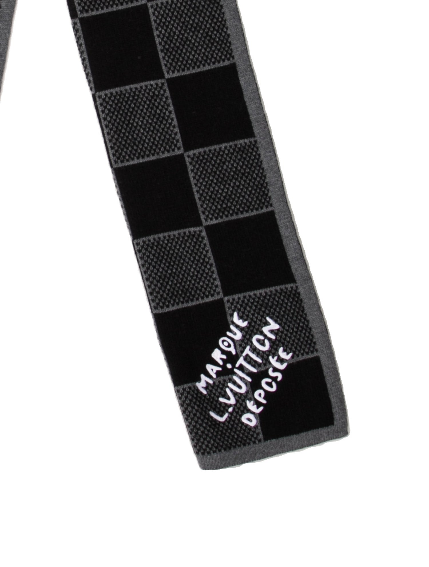 Louis Vuitton Damier Heritage Wool Scarf