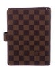 Louis Vuitton Damier Ebene Medium Ring Agenda Cover