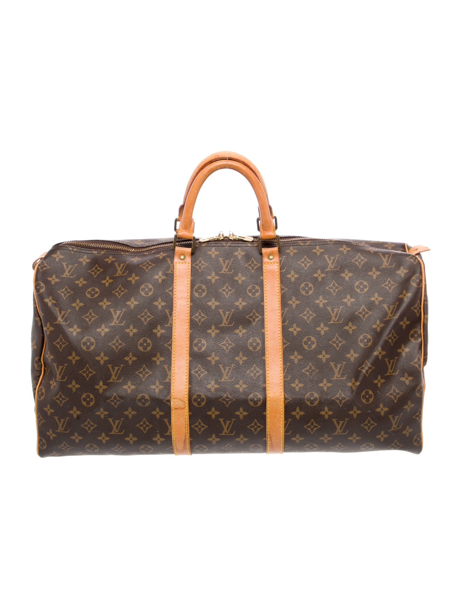 Louis Vuitton LV Monogram Keepall 60 Vintage