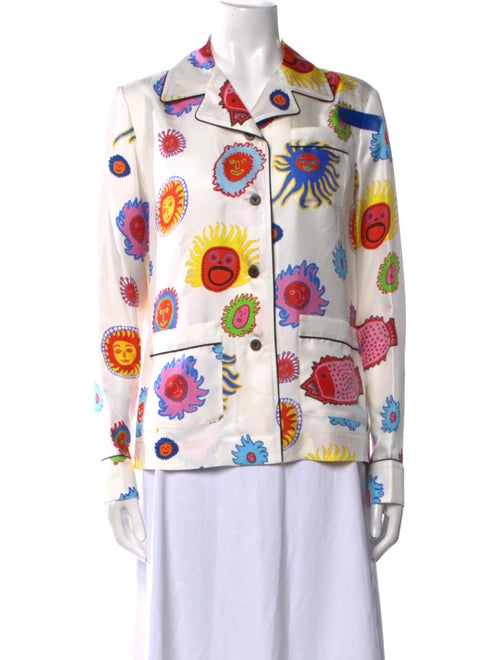 Louis Vuitton 2023 x Yayoi Kusama Pajama Button-Up Top