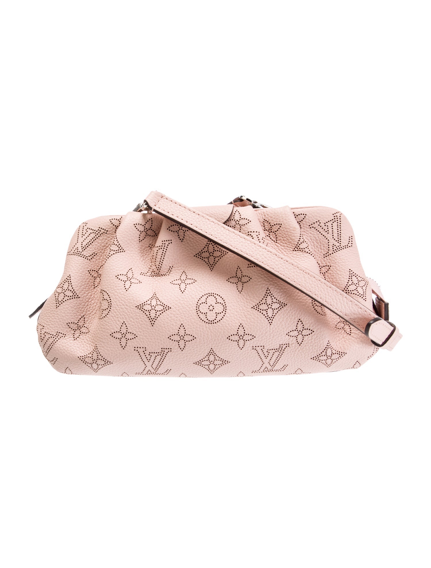 Louis Vuitton Mahina Leather Scala Pouch Mini