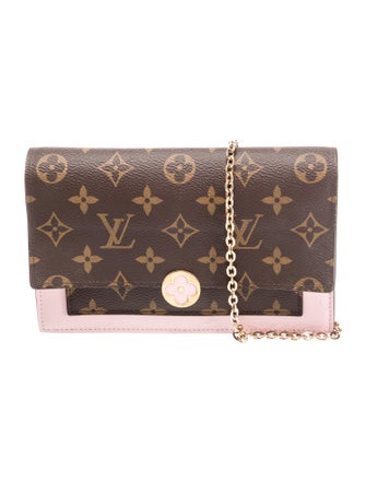 Louis Vuitton LV Monogram Flore Wallet On Chain