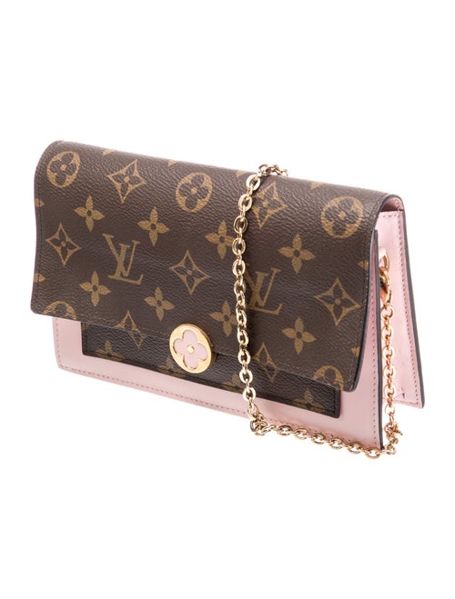 Louis Vuitton LV Monogram Flore Wallet On Chain