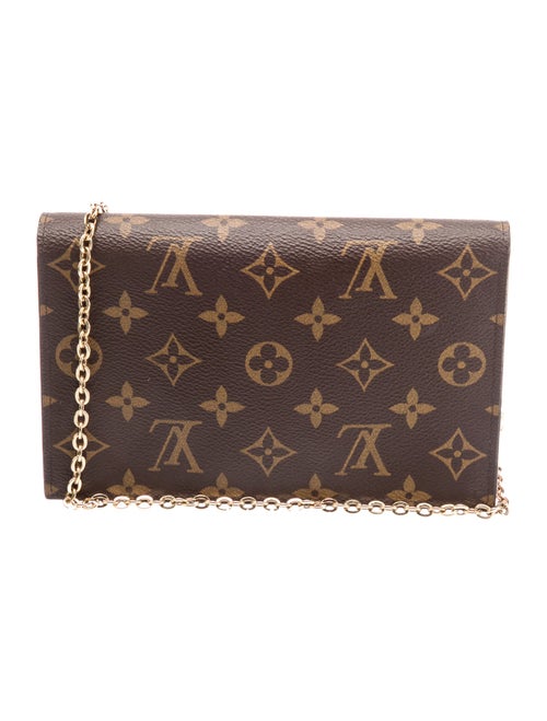 Louis Vuitton LV Monogram Flore Wallet On Chain