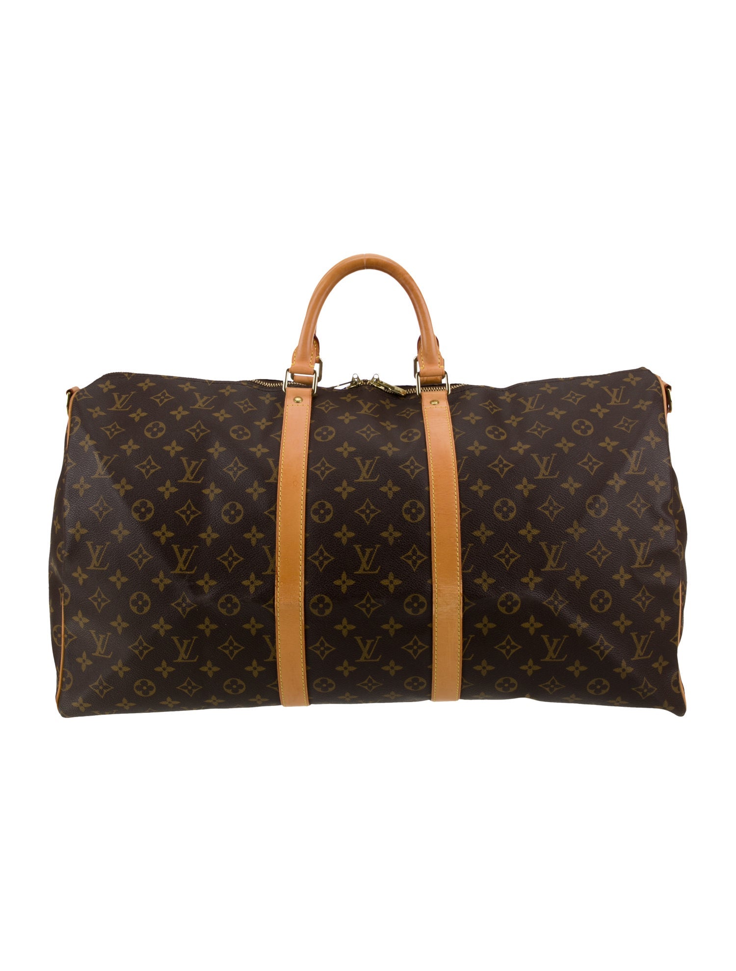 Louis Vuitton LV Monogram Keepall Bandouliere 55 Vintage