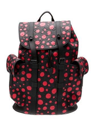 Louis Vuitton Taurillon Leather x Yayoi Kusama Monogram Dots Christopher MM 2023