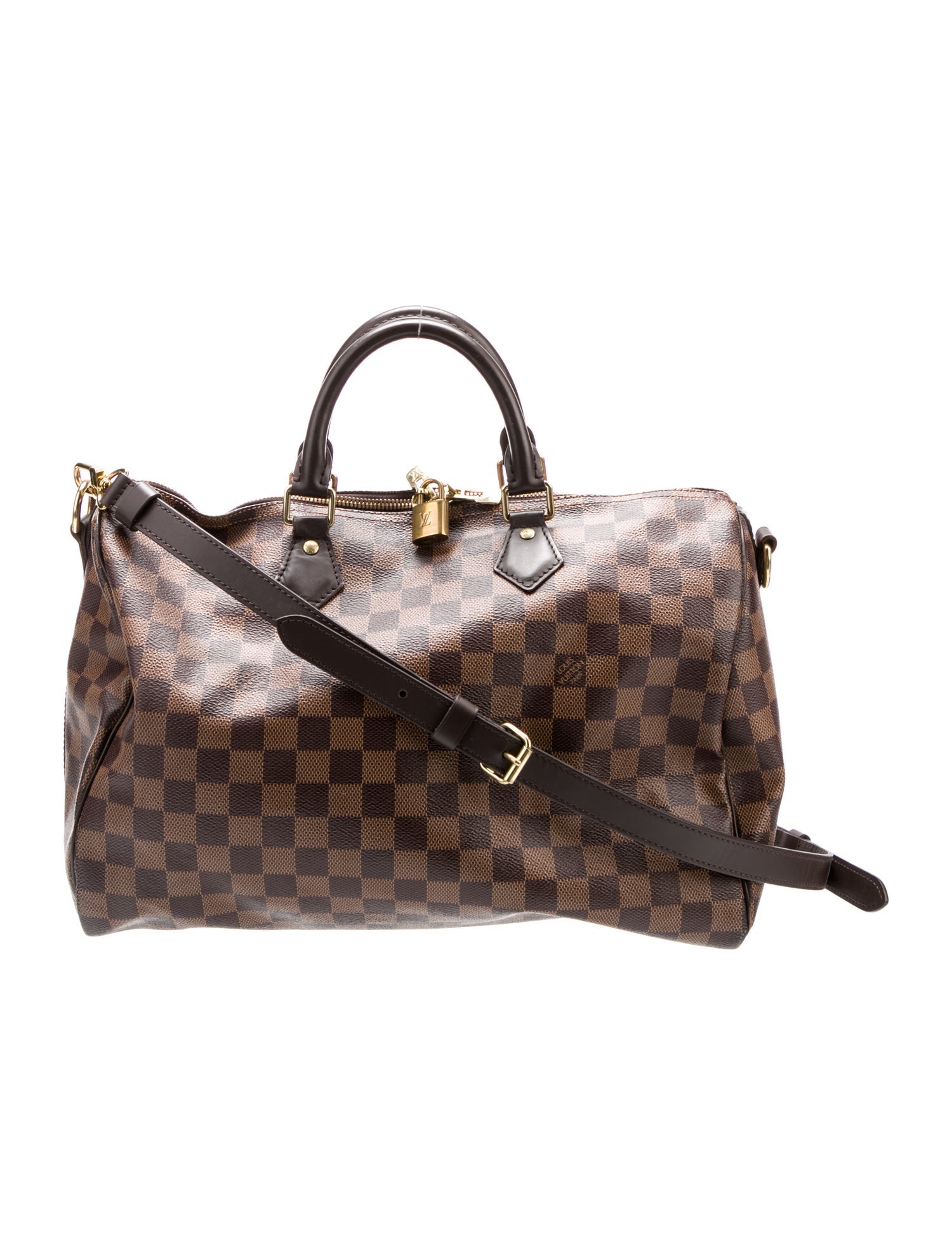 Louis Vuitton Damier Ebene Speedy Bandouliere 35