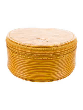 Louis Vuitton Epi Ecrin Bijoux 8cm Jewelry Box