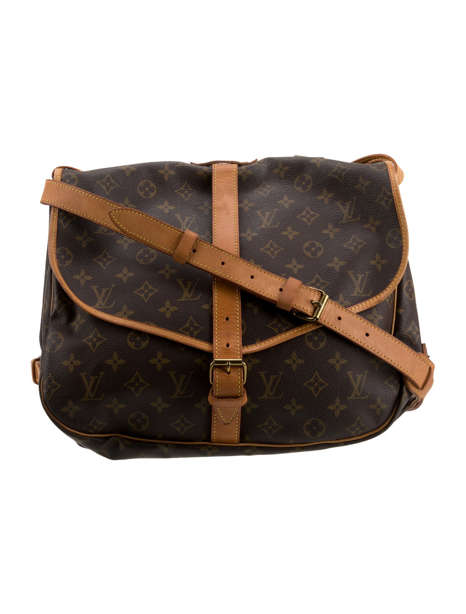 Louis Vuitton LV Monogram Saumur GM Vintage