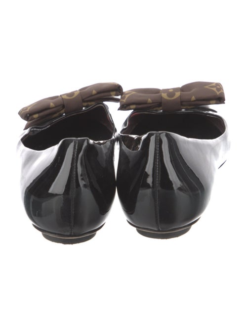 Louis Vuitton LV Monogram Patent Leather Flats
