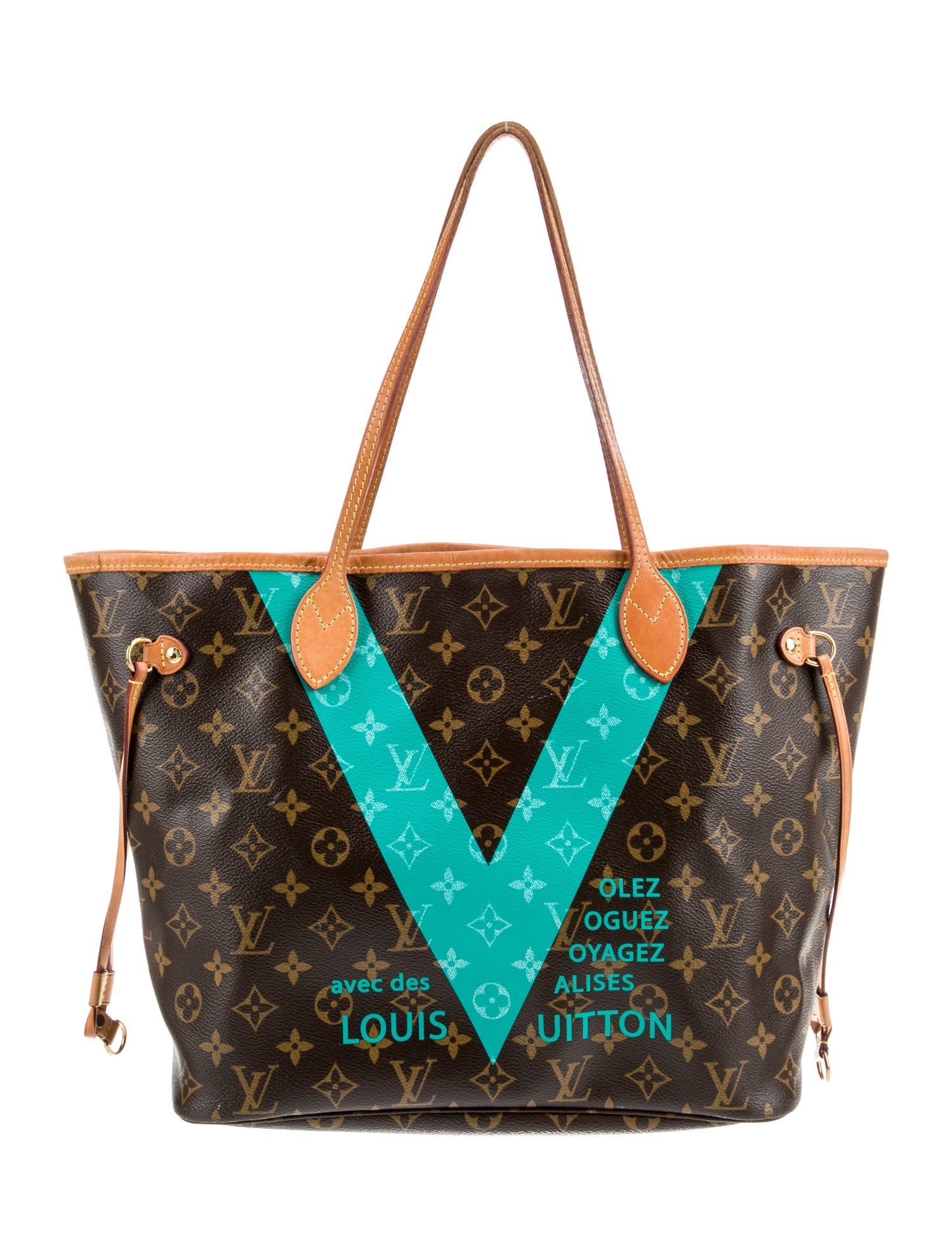 Louis Vuitton LV Monogram Neverfull w/Pouch MM