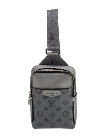 Louis Vuitton Taiga Leather Monogram Eclipse Outdoor Sling Bag