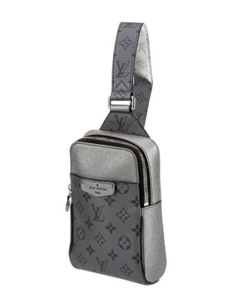Louis Vuitton Taiga Leather Monogram Eclipse Outdoor Sling Bag