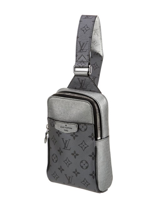 Louis Vuitton Taiga Leather Monogram Eclipse Outdoor Sling Bag