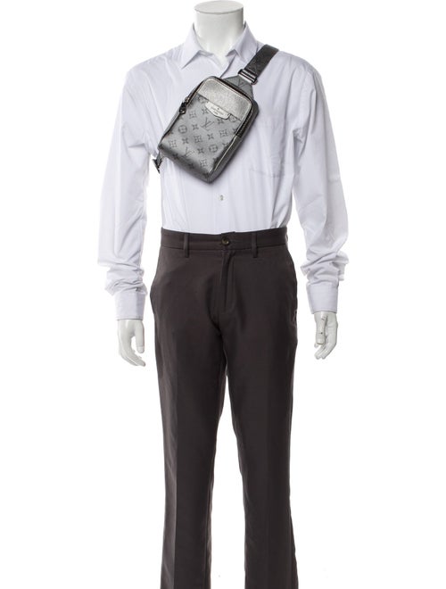 Louis Vuitton Taiga Leather Monogram Eclipse Outdoor Sling Bag