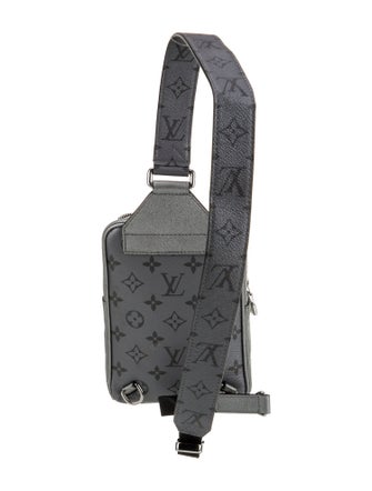 Louis Vuitton Taiga Leather Monogram Eclipse Outdoor Sling Bag
