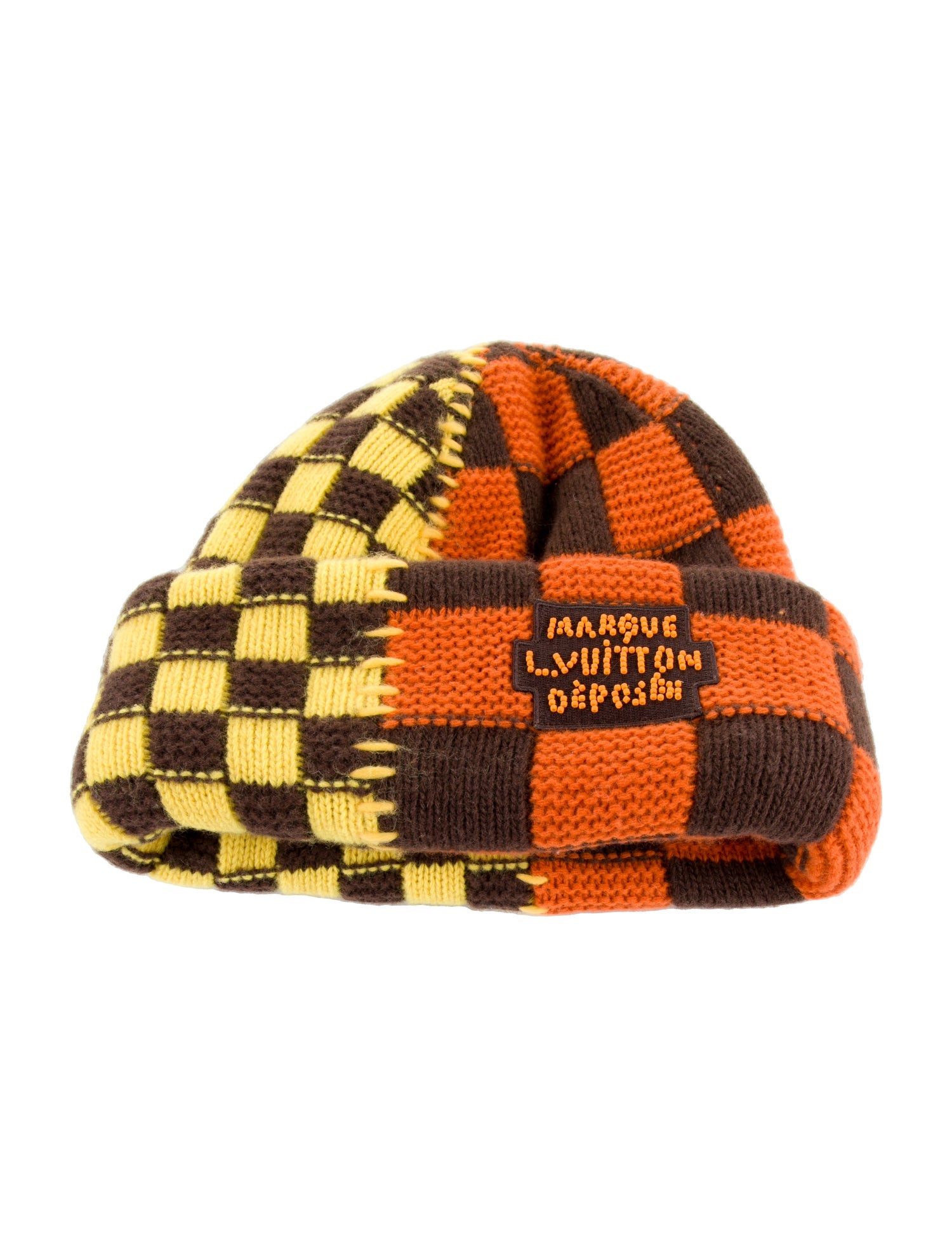 Louis Vuitton Damier Pop Split Beanie