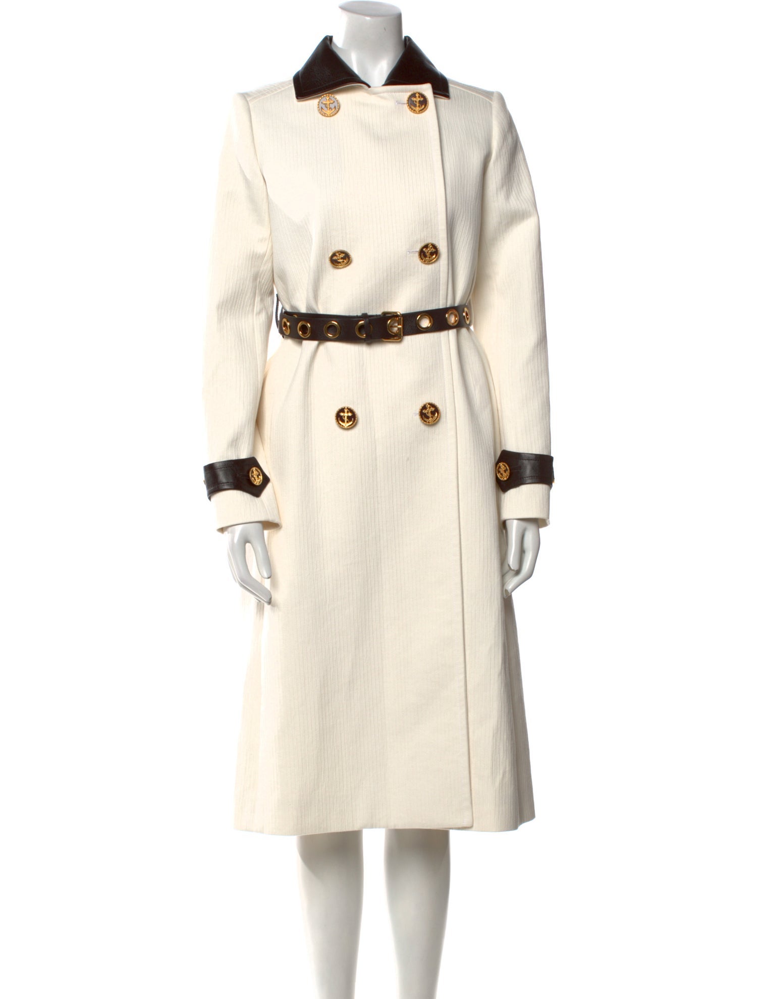 Louis Vuitton 2023 Colorblock Pattern Trench Coat