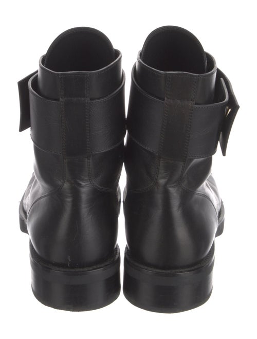 Louis Vuitton Leather Combat Boots