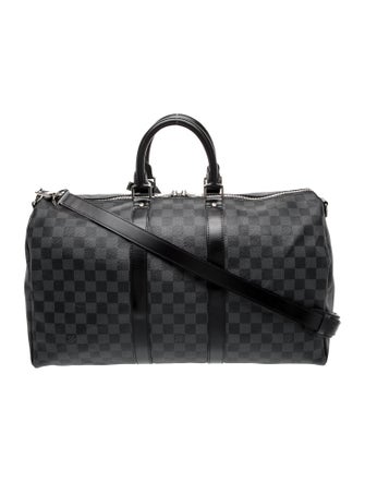 Louis Vuitton Damier Graphite Keepall Bandouliere 45