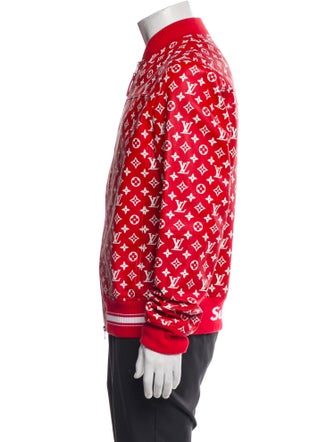 Louis Vuitton x Supreme 2017 LV Monogram Bomber Jacket