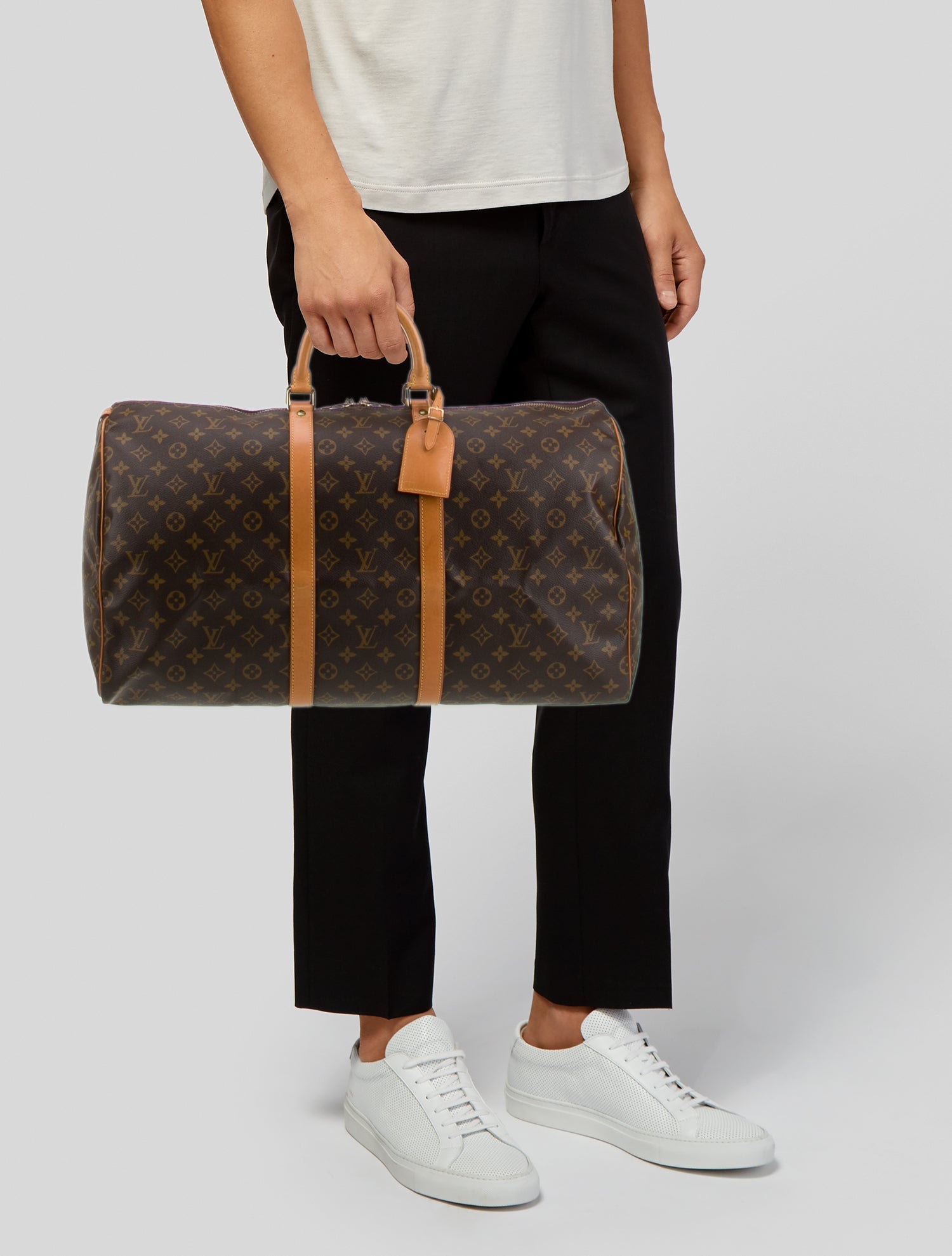 Louis Vuitton LV Monogram Keepall 55 Vintage