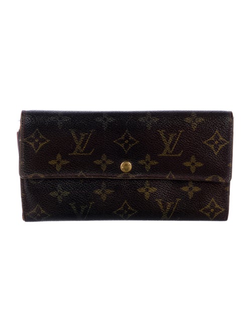 Louis Vuitton LV Monogram Coated Canvas Wallet