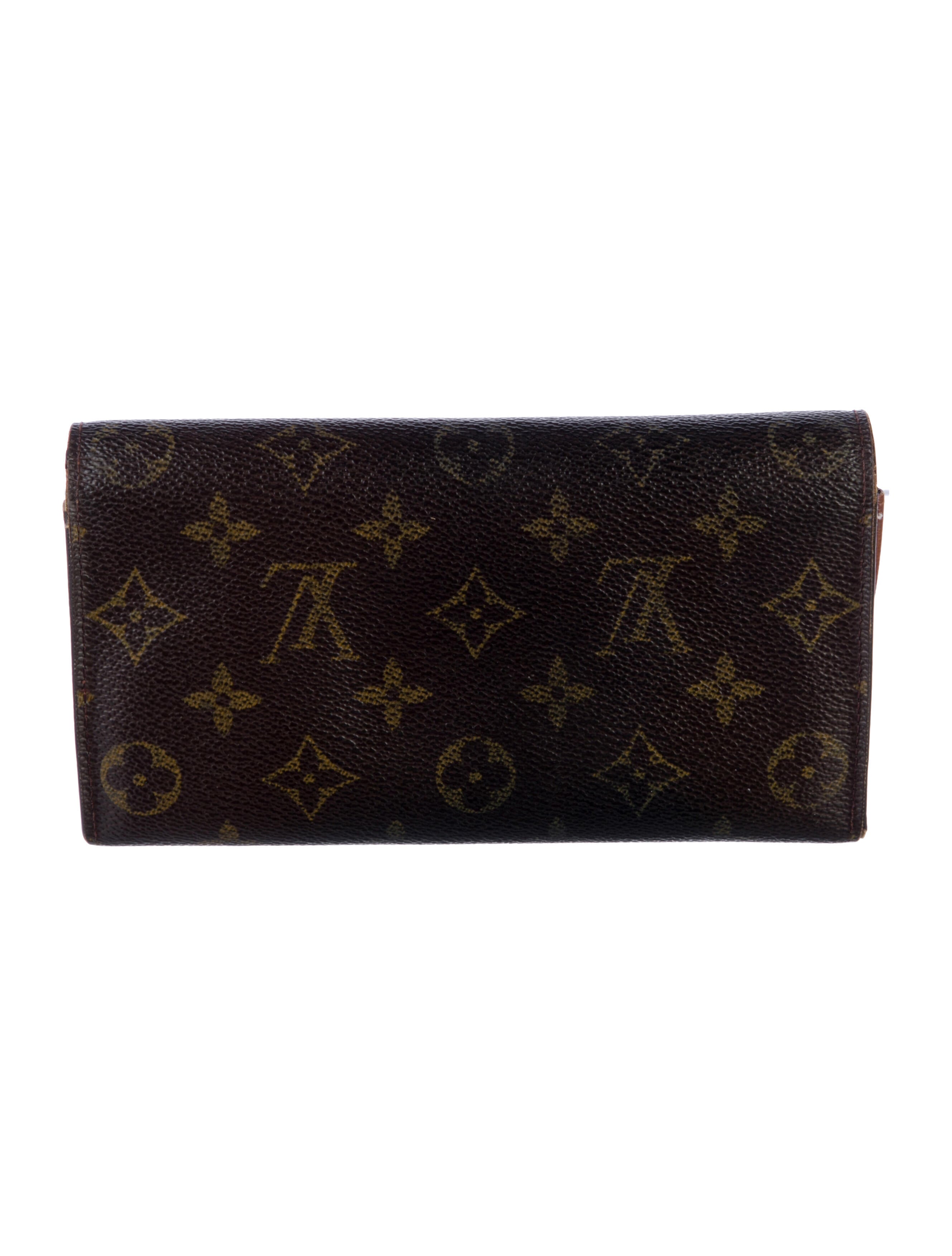 Louis Vuitton LV Monogram Coated Canvas Wallet