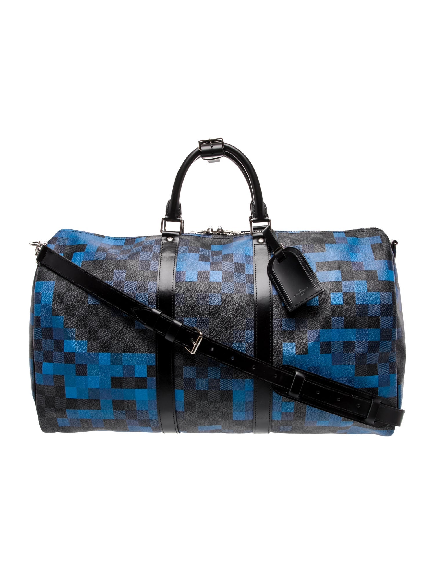 Louis Vuitton Damier Cobalt Keepall Bandouliere 50
