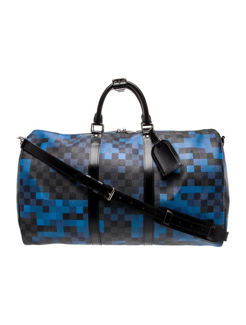 Louis Vuitton Damier Cobalt Keepall Bandouliere 50