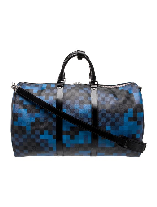 Louis Vuitton Damier Cobalt Keepall Bandouliere 50