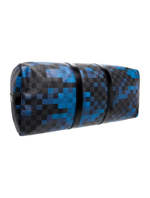 Louis Vuitton Damier Cobalt Keepall Bandouliere 50