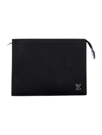 Louis Vuitton Taiga Leather Pochette Voyage MM