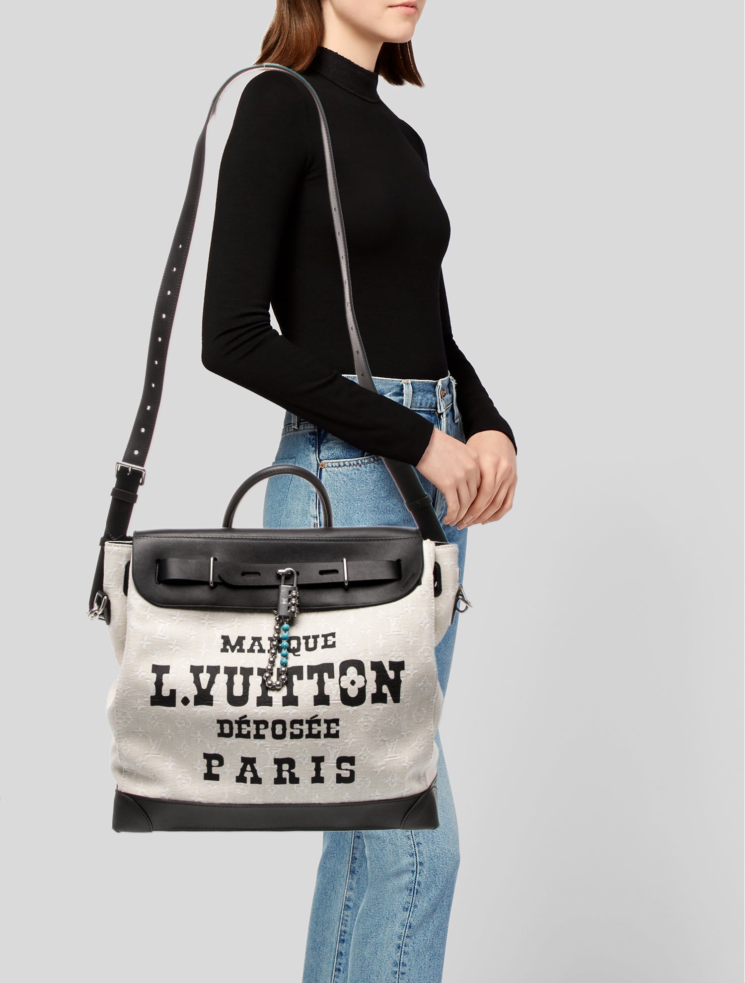 Louis Vuitton LV Monogram Steamer 40